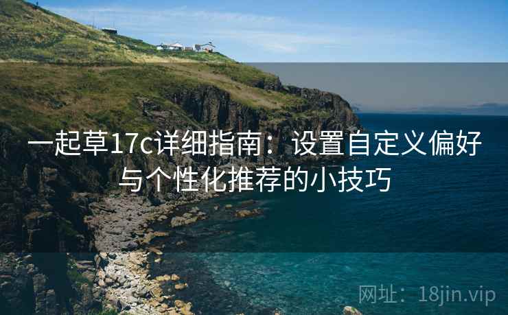 一起草17c详细指南：设置自定义偏好与个性化推荐的小技巧